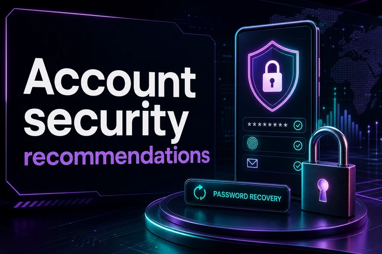 Account security recommendations